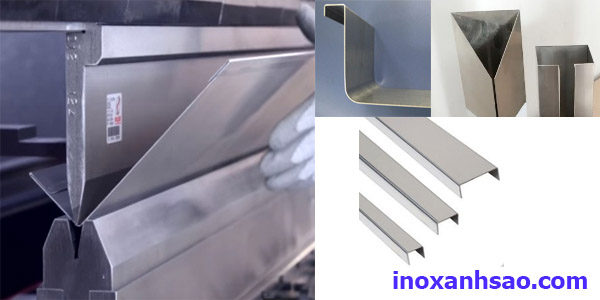 Cắt tấm inox, chấn inox