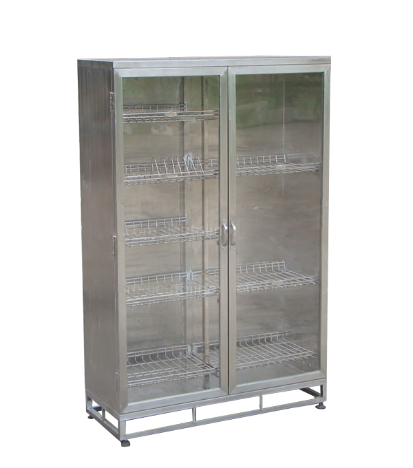Các loại tủ chén inox được sử dụng phổ biến trong gia đình hiện nay